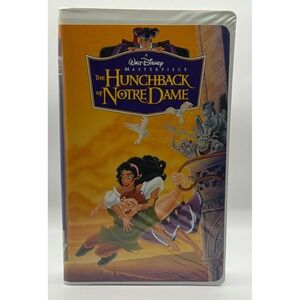 The Hunchback of Notre Dame VHS Disney Masterpiece Collection Clamshell